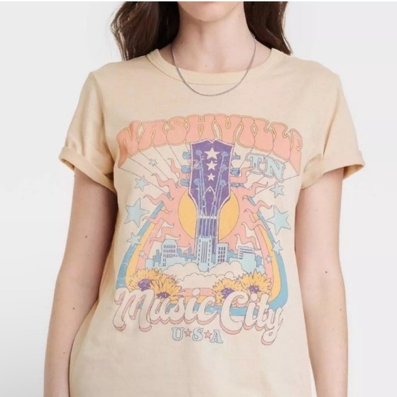 Zoe + Liv Tops - Zoe + Liv Nashville Music City Shirt